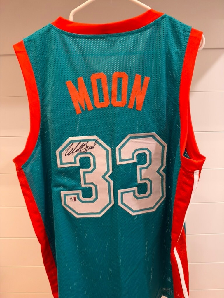 Will Ferrell Signed Jackie Moon Flint Tropics #33 Jersey Semi-Pro GA