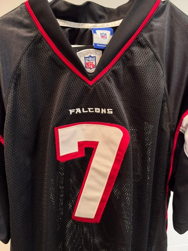 Michael Vick Signed Atlanta Falcons Reebok Jersey Black Size 50 JSA COA