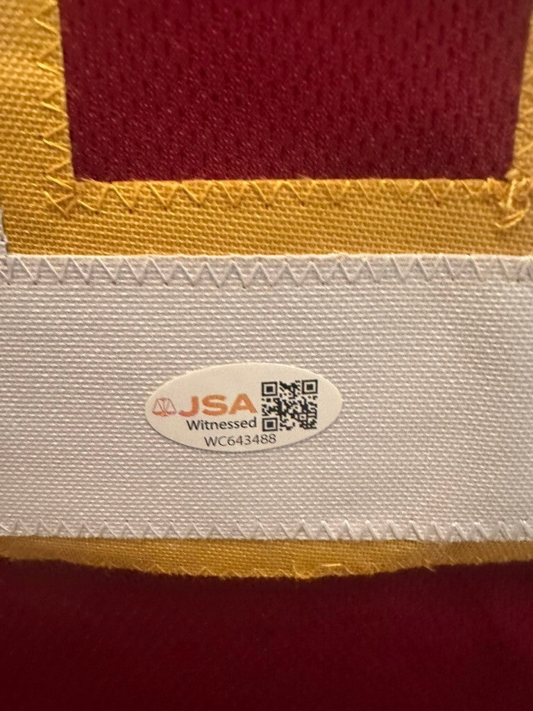 Clinton Portis Signed Washington Redskins Custom #26 Jersey XL JSA