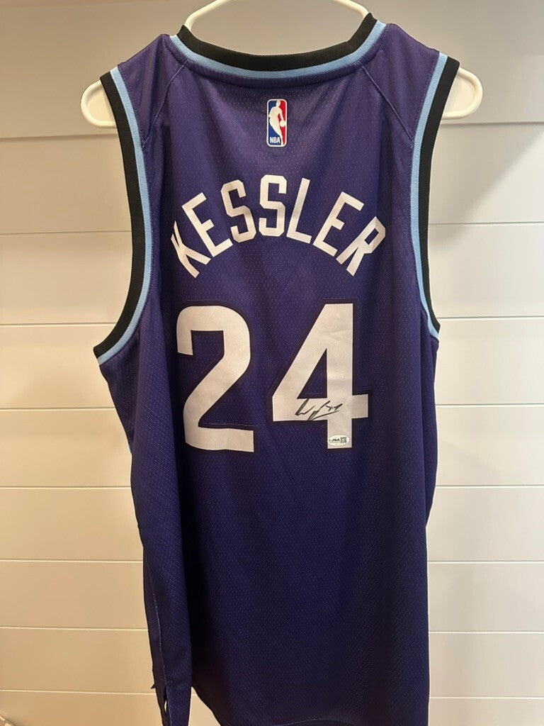 Walker Kessler Signed Utah Jazz Nike Swingman City Edition Jersey XL JSA