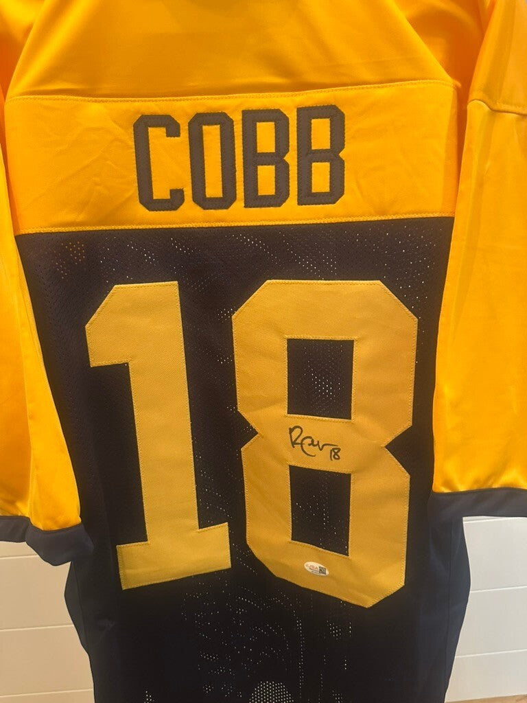 Randall Cobb Signed Packers #18 Jersey JSA