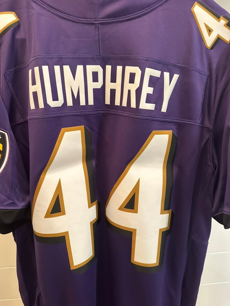 Marlon Humphrey Baltimore Ravens Nike NFL Jersey #44 Purple Men’s XL NWT