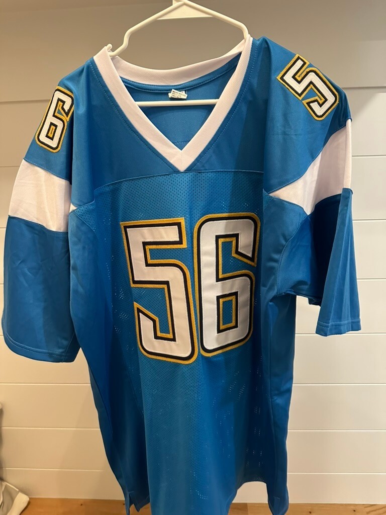 Shawne Merriman Signed San Diego Chargers #56 Jersey JSA COA Autographed