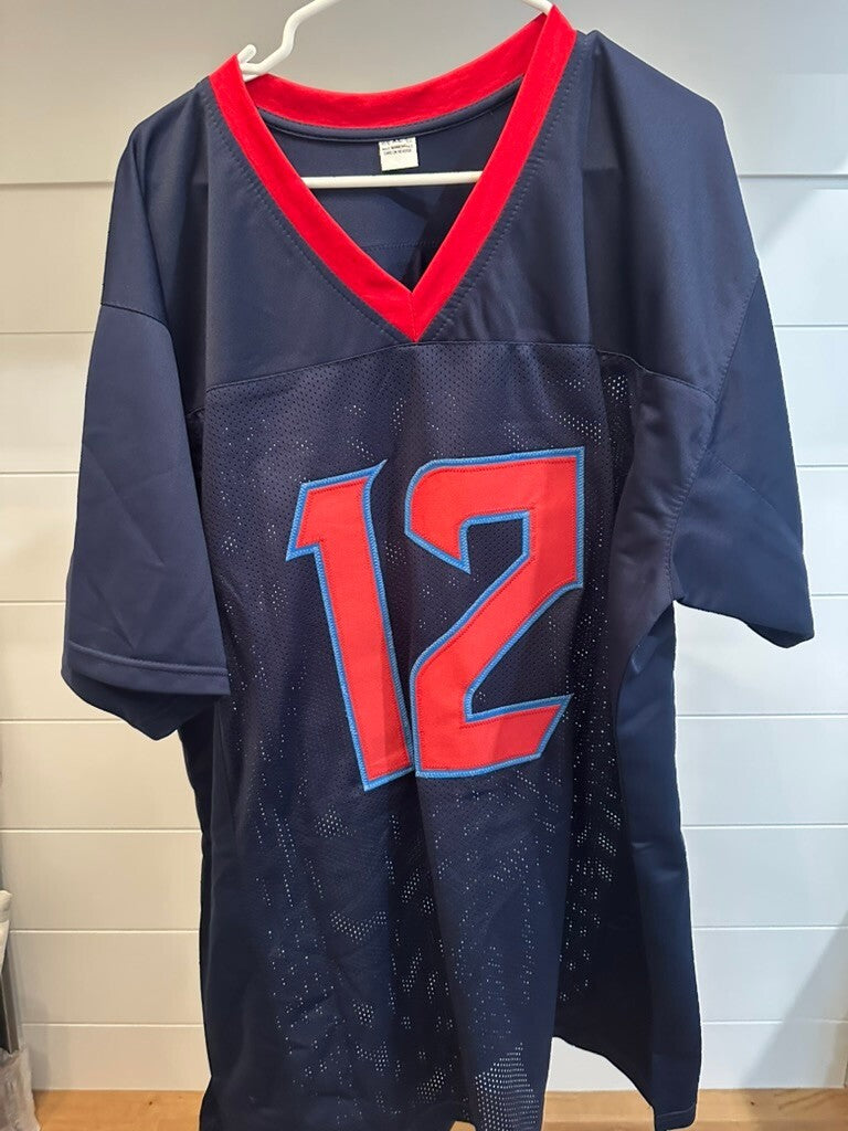 Nico Collins Signed Houston Texans #12 Custom Jersey Beckett BAS Witnessed