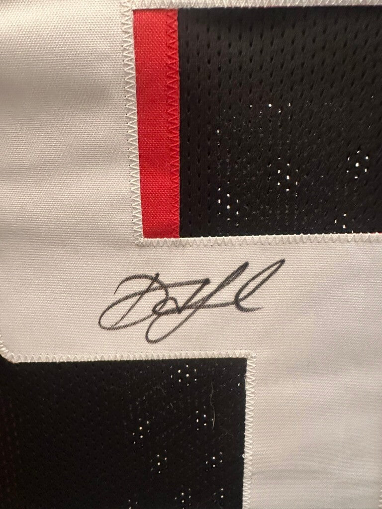 Drake London Signed Football Jersey with Beckett Authentication