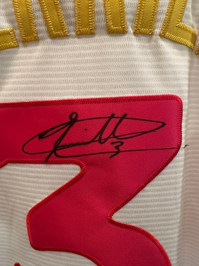 Jackson Merrill Signed San Diego Padres Nike City Connect Jersey XL Beckett