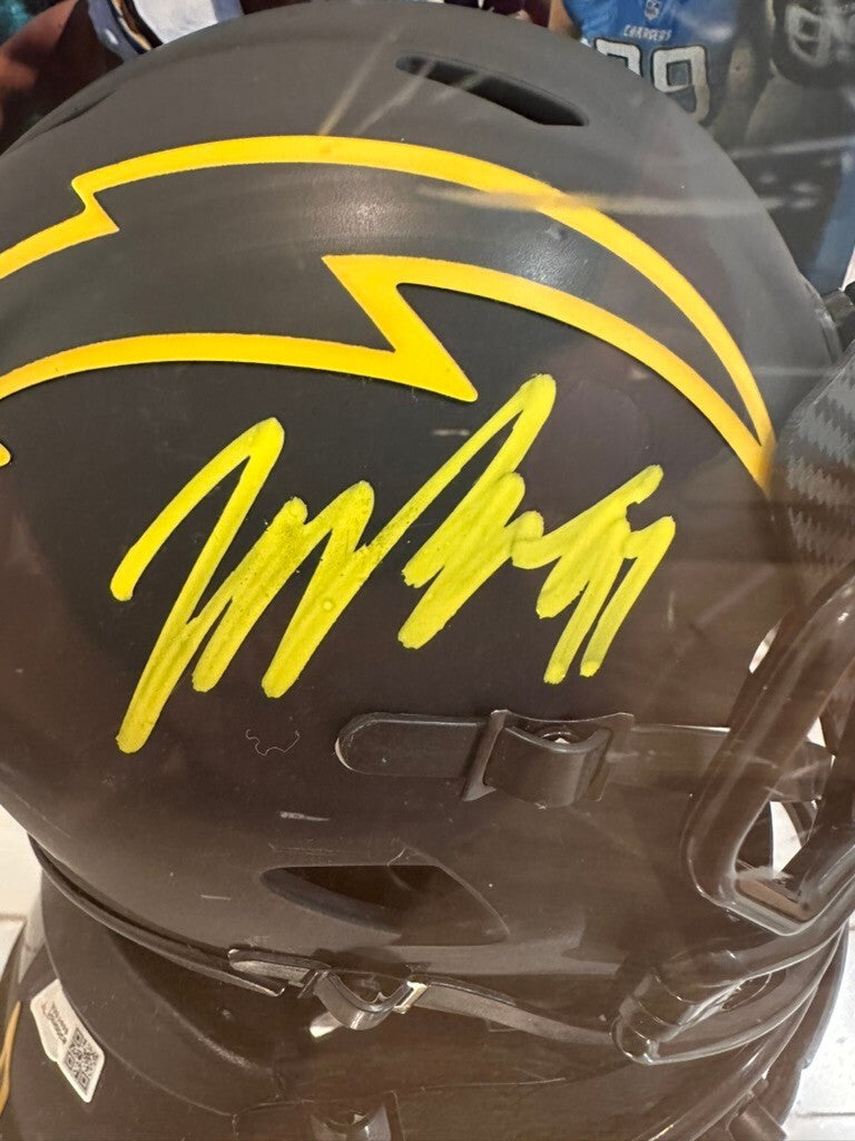 Joey Bosa Signed LA Chargers Eclipse Mini Helmet – Fanatics  + Display Case