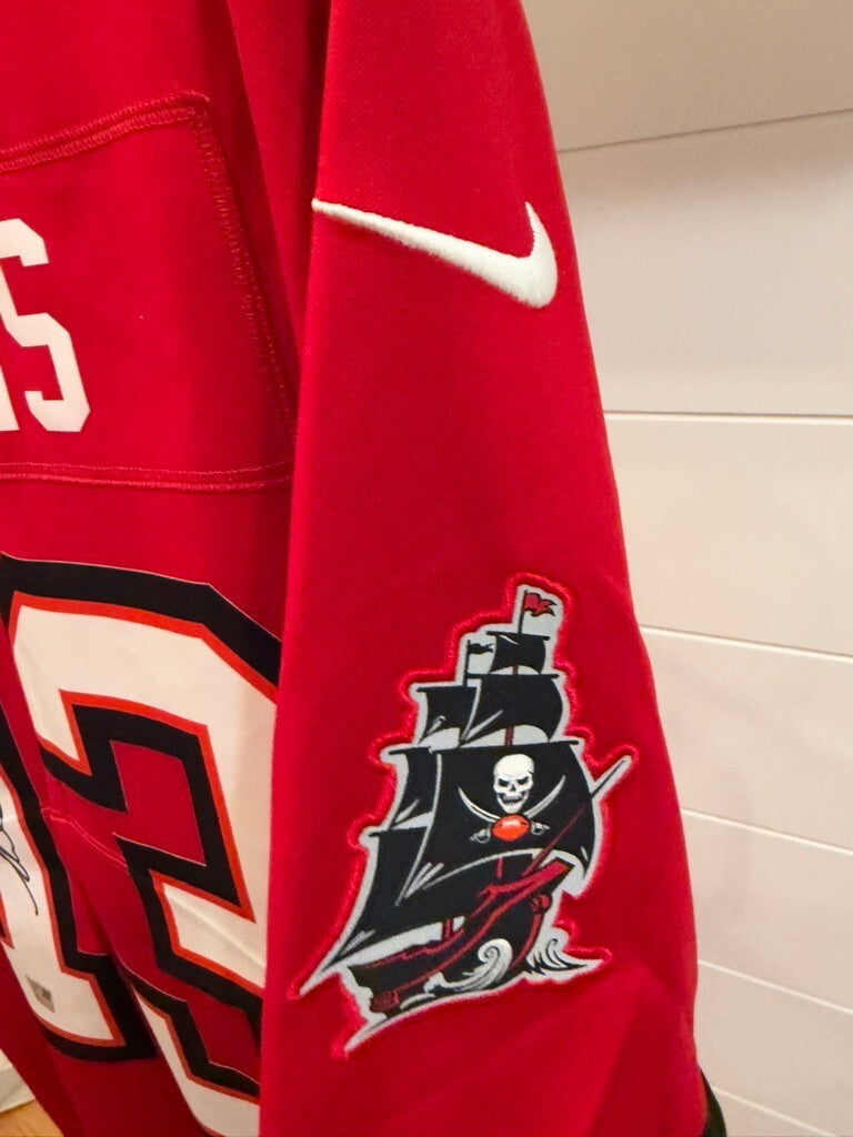 Mike Evans Signed Buccaneers Nike Vapor FUSE Limited Red Jersey XXL Fanatics