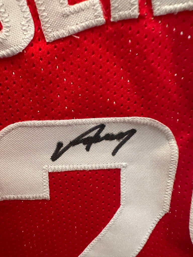 Autographed Alperen Sengun Houston Rockets #28 Basketball Jersey with Beckett CO
