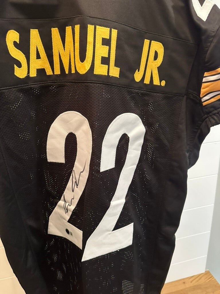 Autographed Asante Samuel Jr. #22 Football Jersey with Beckett Authentication