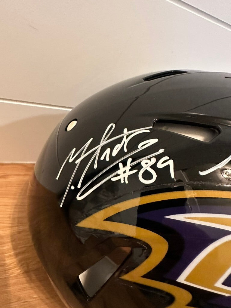 Mark Andrews Signed Ravens Full Size Speed Authentic Helmet Fanatics BAS