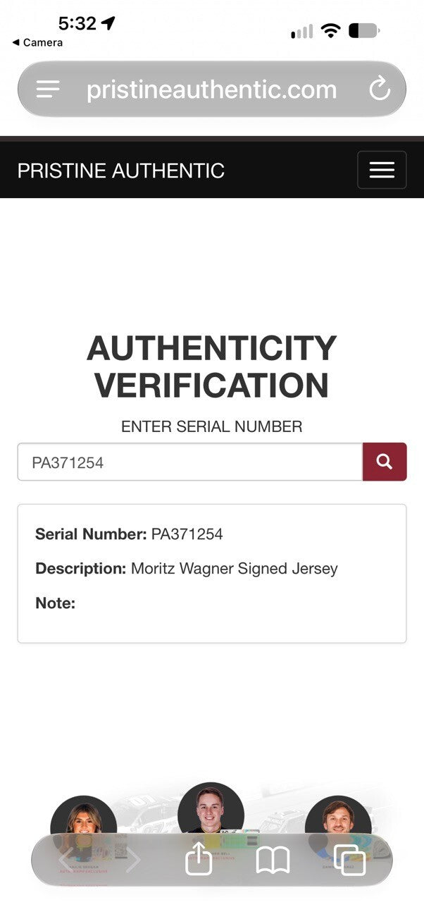 Moritz Mo Wagner Signed Orlando Magic Custom Jersey XL Pristine Authenticated