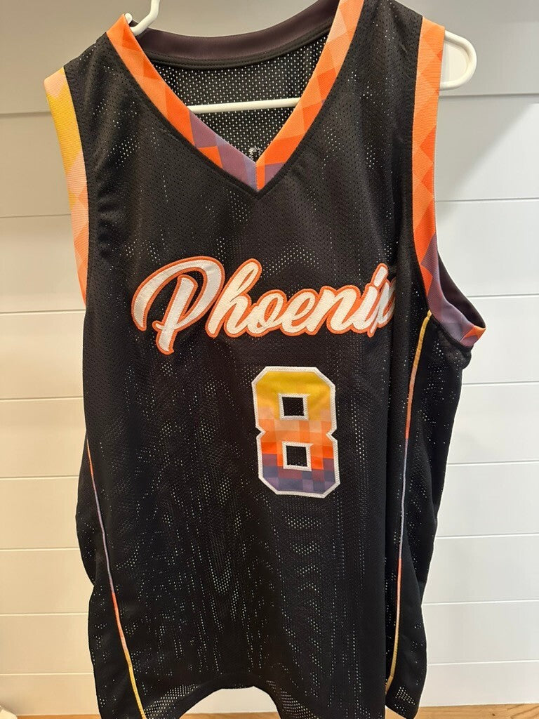 Autographed Grayson Allen Phoenix Suns #8 Basketball Jersey with Beckett Authent