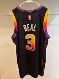 Bradley Beal Signed Phoenix Suns Jordan Swingman Jersey Black L 48 PSA