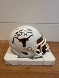 Ricky Williams Signed Texas Longhorns Riddell Mini Helmet #34 Prime Time