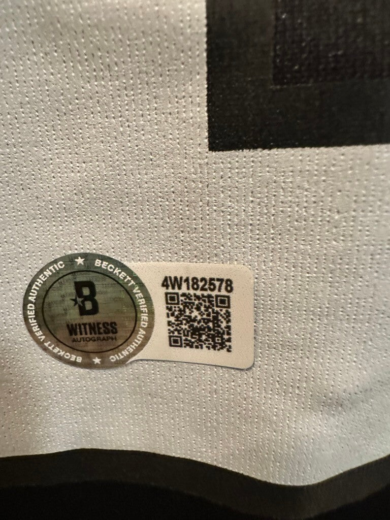 Ashton Jeanty Signed Las Vegas Raiders Nike Jersey #2 Beckett BAS Witnessed