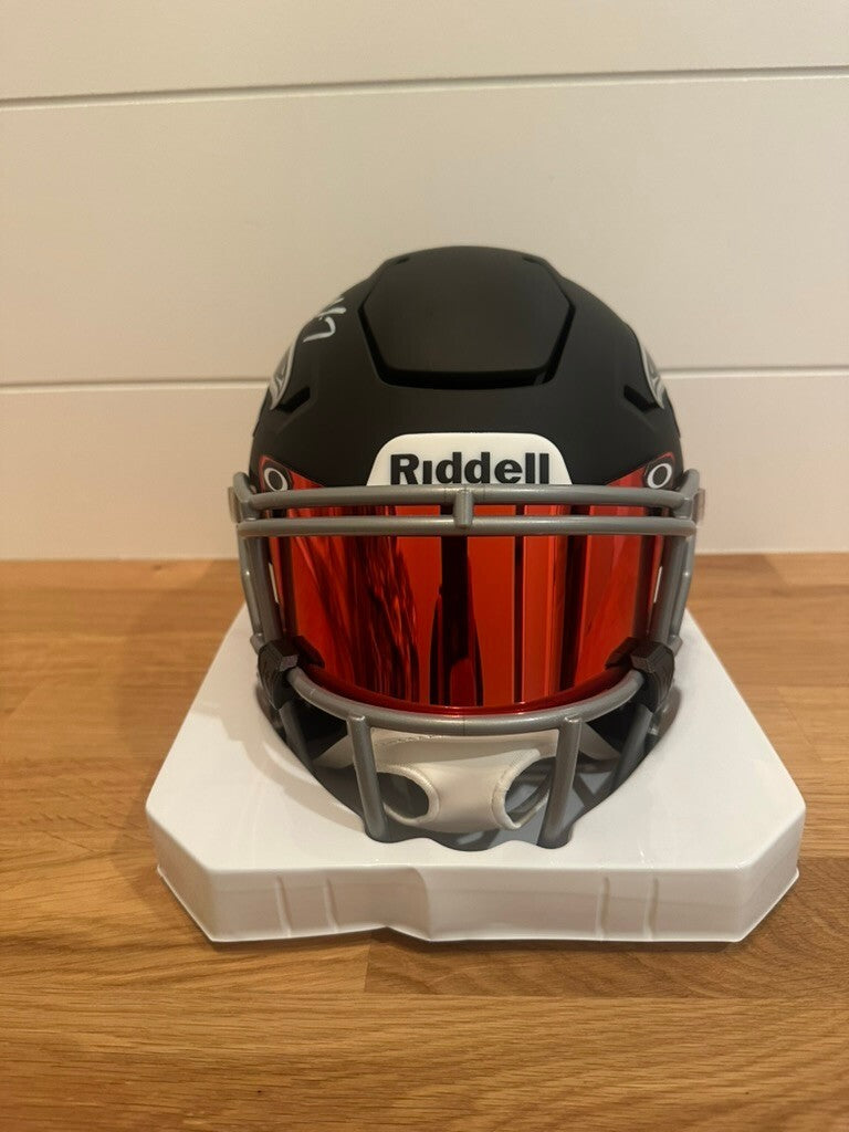 Michael Vick Signed Falcons Riddell MIDI SpeedFlex Helmet – Schwartz COA