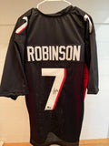 Bijan Robinson Signed Atlanta Falcons #7 Black Custom Jersey Beckett BAS
