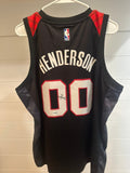 Scoot Henderson Signed Portland Trail Blazers Nike City Edition Jersey JSA