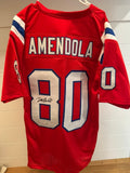 Danny Amendola Signed New England Patriots Jersey #80 JSA Certified
