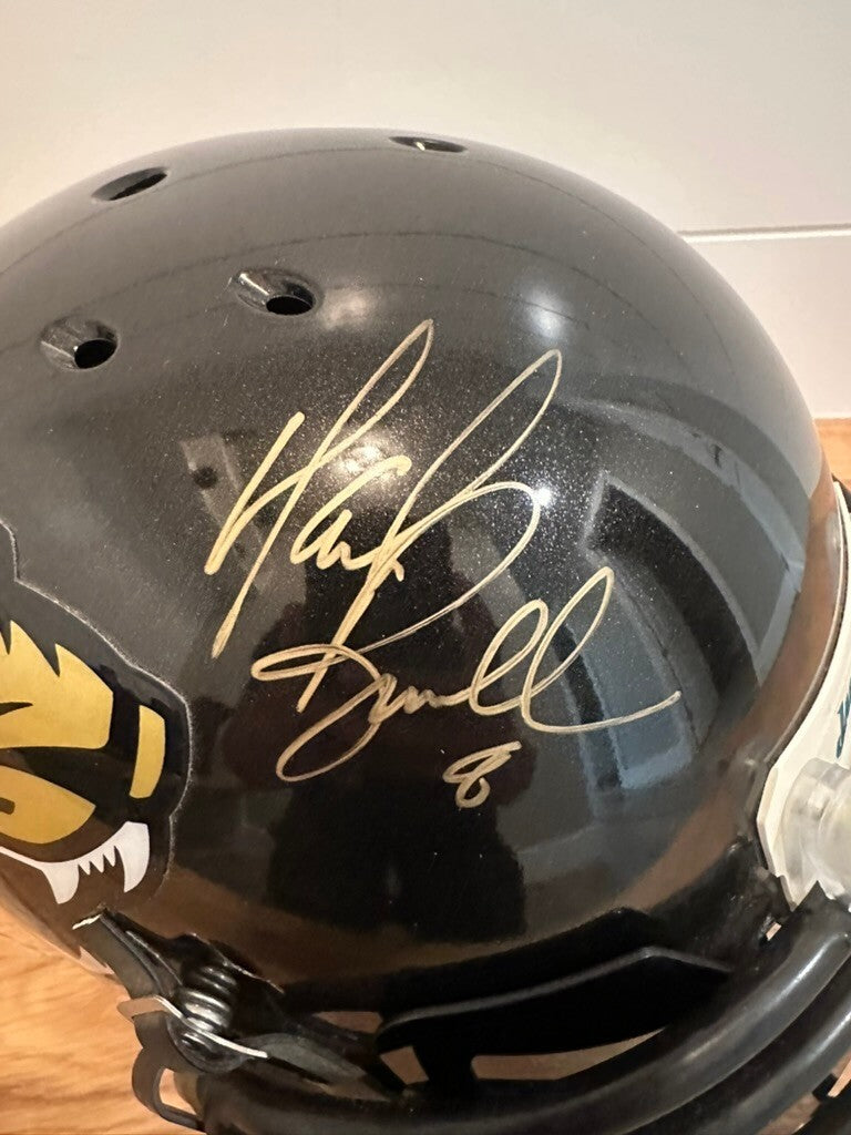 Mark Brunell Signed Jacksonville Jaguars Full Size BIKE Helmet – Beckett Review