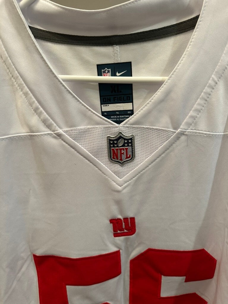 Lawrence Taylor Signed New York Giants Nike Replica On-Field Jersey Beckett COA