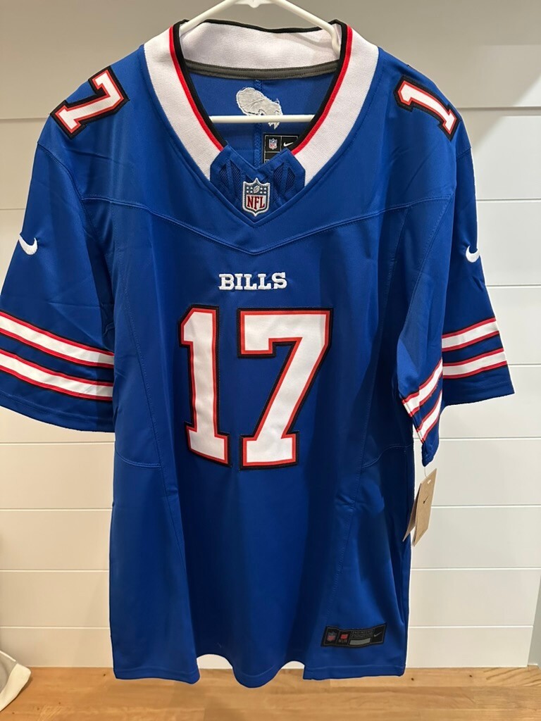 Josh Allen #17 Buffalo Bills Nike NFL On-Field Jersey – Men’s Large – New w/ Tag