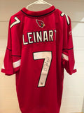 Matt Leinart Signed Arizona Cardinals Reebok XL Red #7 Jersey WSA COA