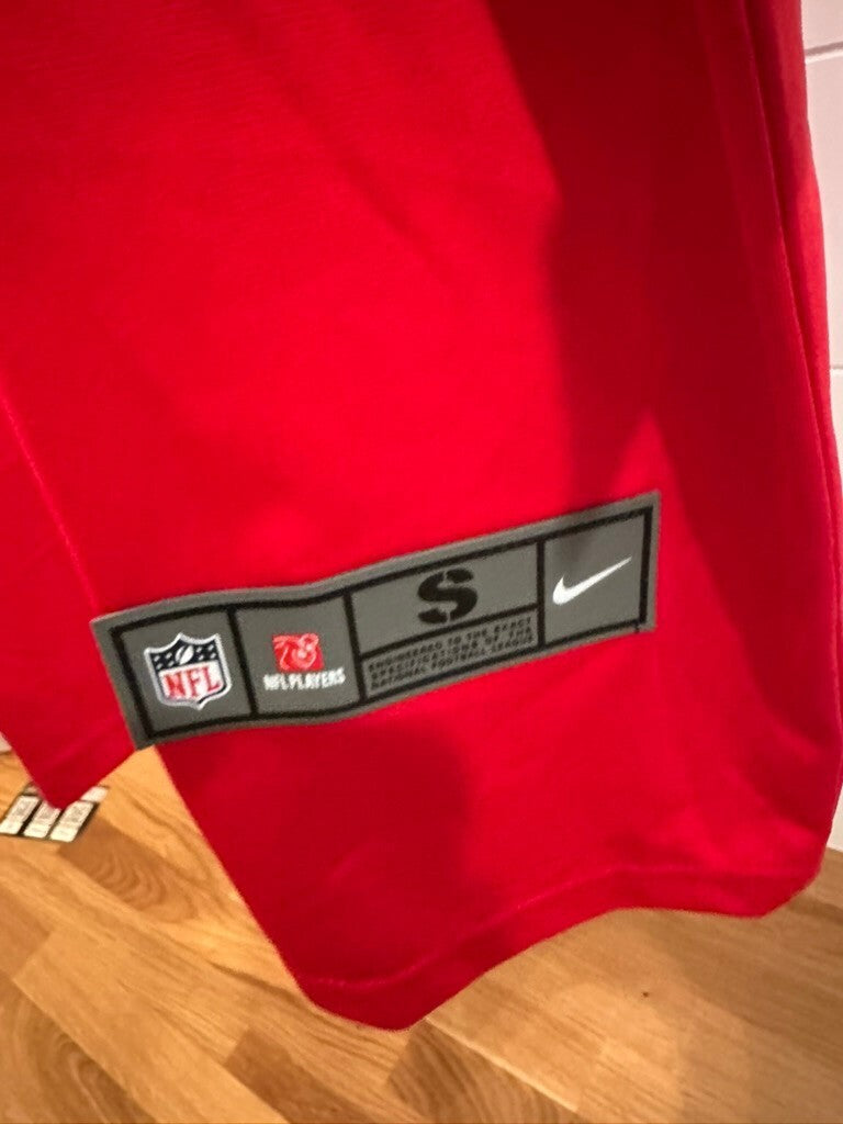 Nike NFL Onfield Red Football Jersey with Samuel 19