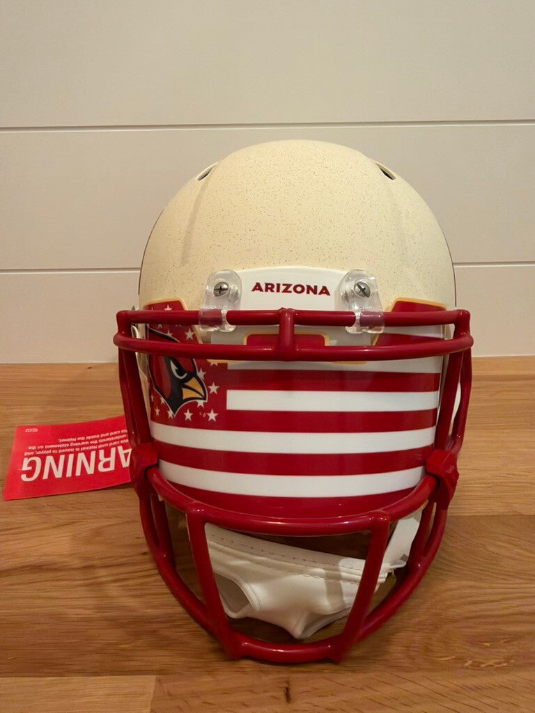 Patrick Peterson Signed Cardinals Rivalries Authentic Full Size Helmet Beckett