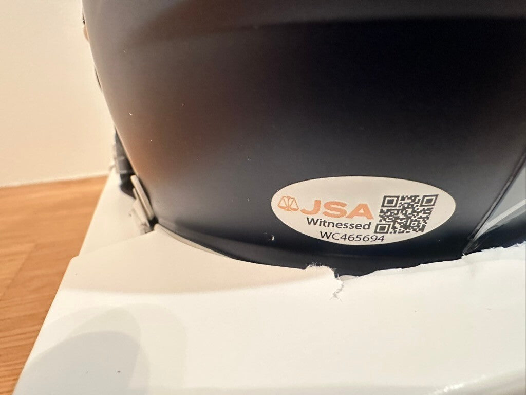 Elijah Arroyo Signed Seahawks Super Bowl LX Mini Helmet JSA Custom Visor
