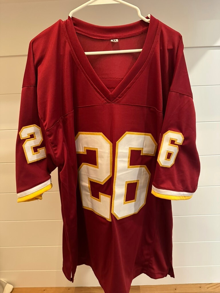 Clinton Portis Signed Washington Redskins Custom #26 Jersey XL JSA