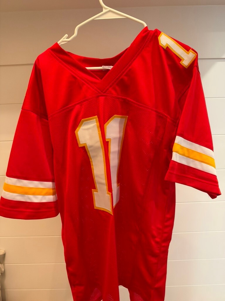 Marquez Valdes-Scantling Signed Chiefs Red #11 Custom Jersey Beckett BAS