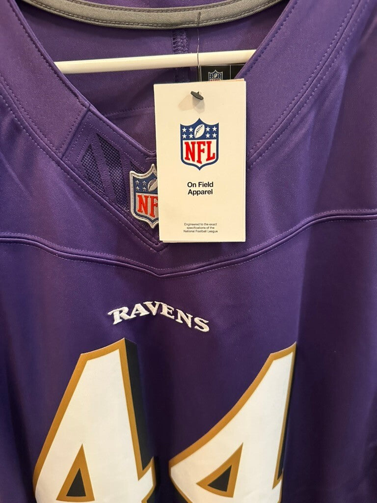 Marlon Humphrey Baltimore Ravens Nike NFL Jersey #44 Purple Men’s XL NWT