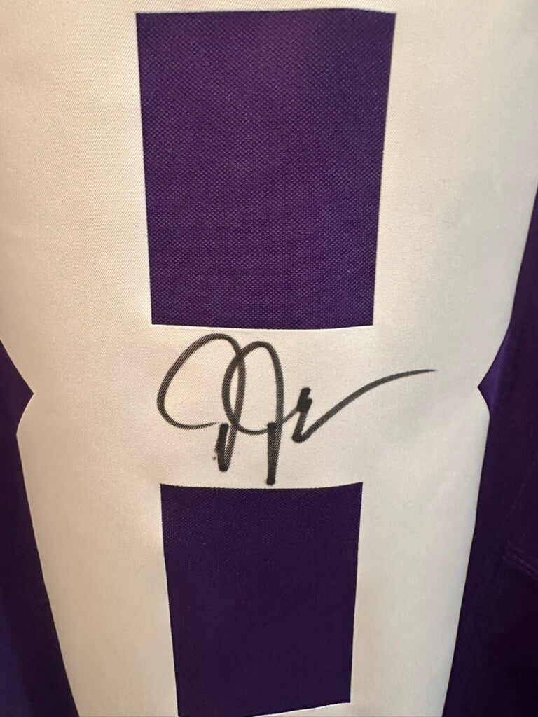 Justin Jefferson Signed Minnesota Vikings Nike Jersey Beckett Witness 1W516515