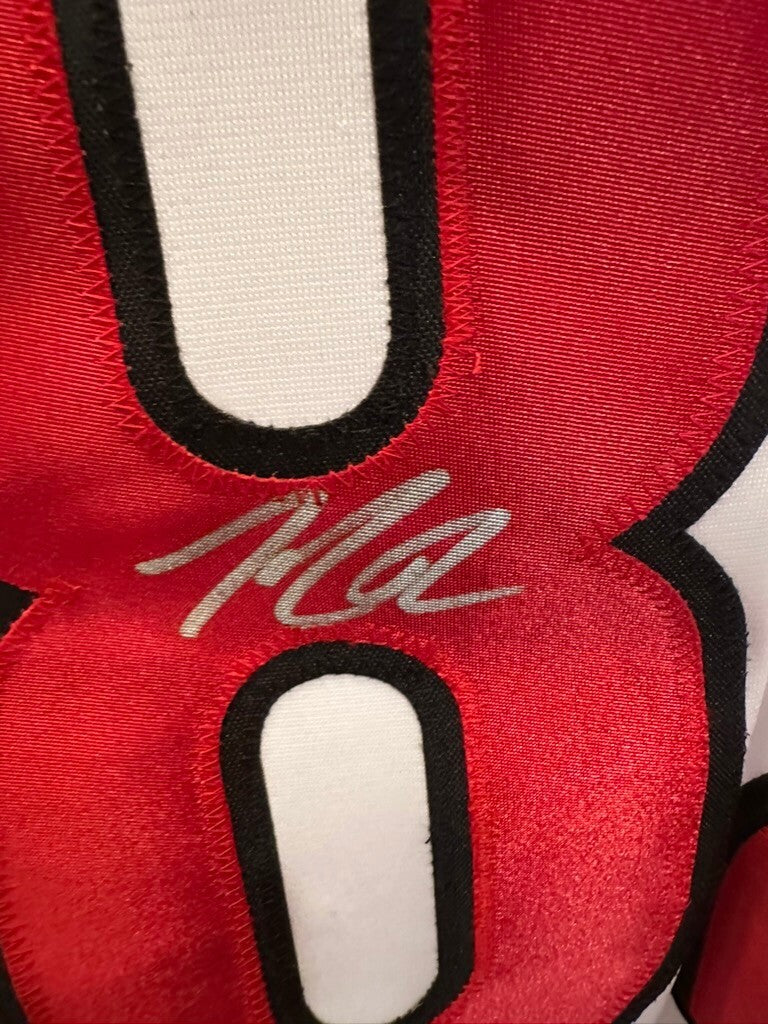 Jesperi Kotkaniemi Signed Carolina Hockey Jersey with JSA Authentication