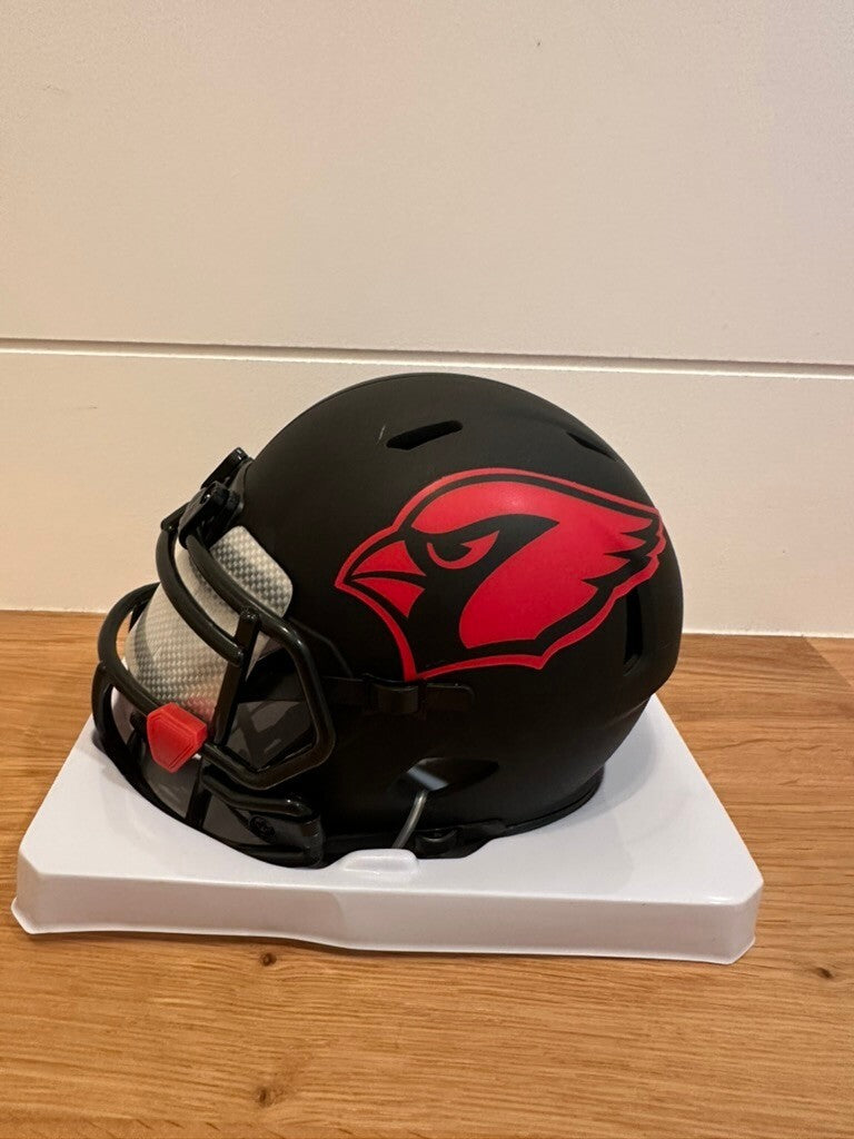 Isaiah Simmons Signed Cardinals Eclipse Mini Helmet Beckett Custom Visor