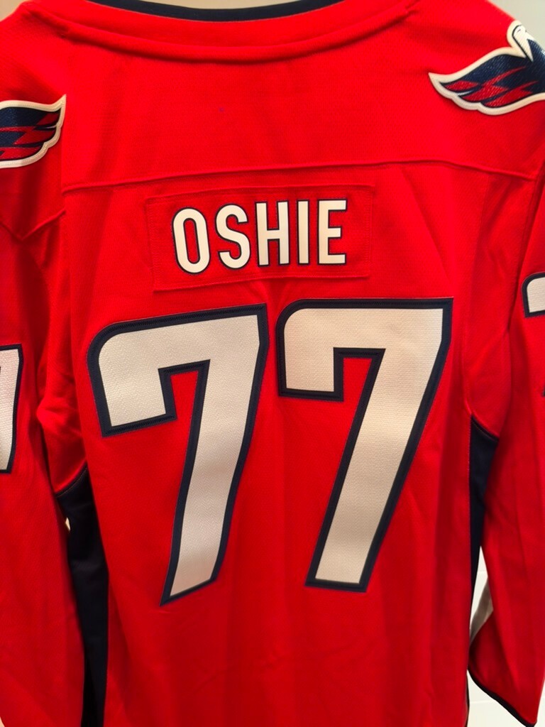 TJ Oshie Washington Capitals Fanatics Breakaway Jersey Women's XL Red #77 NWT
