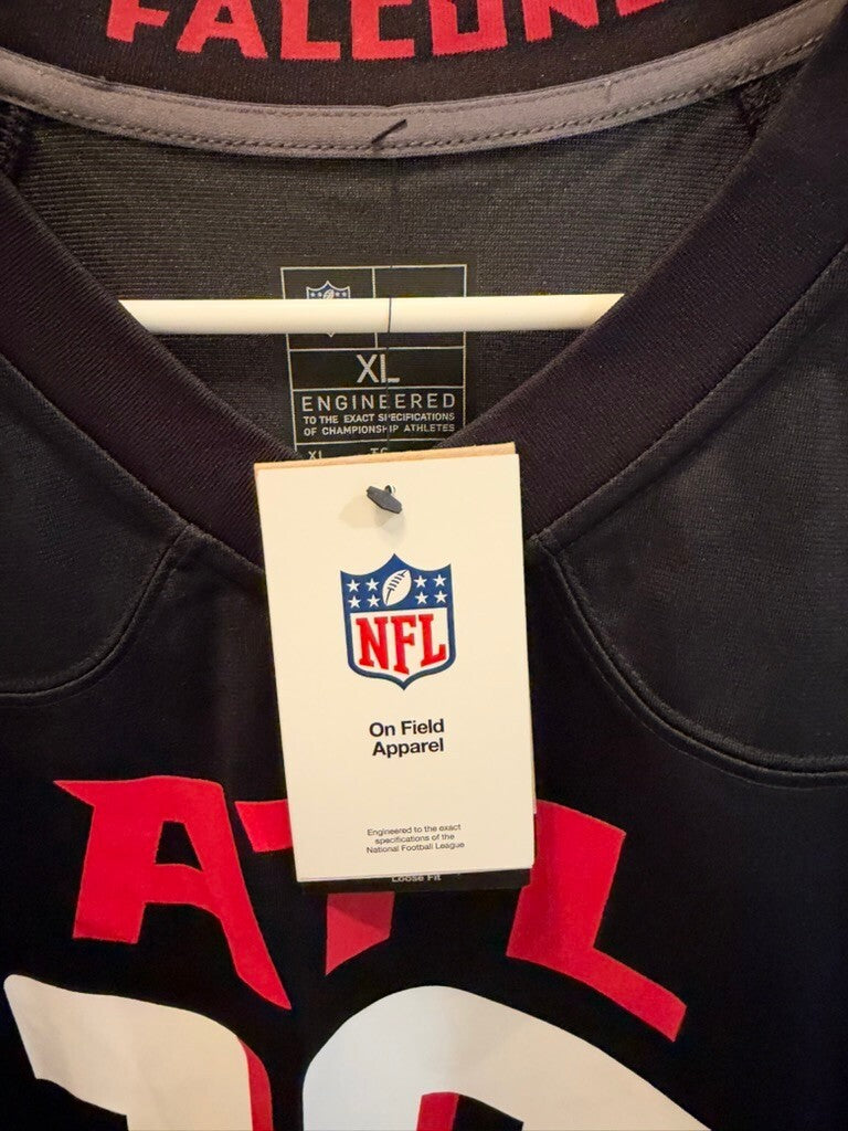 Kirk Cousins Atlanta Falcons Nike #18 Black Jersey Men's XL New With Tags