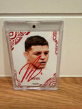 Nick Diaz Signed Collectors Fantasy Card Red Ink Auto JSA MMA UFC With Holder