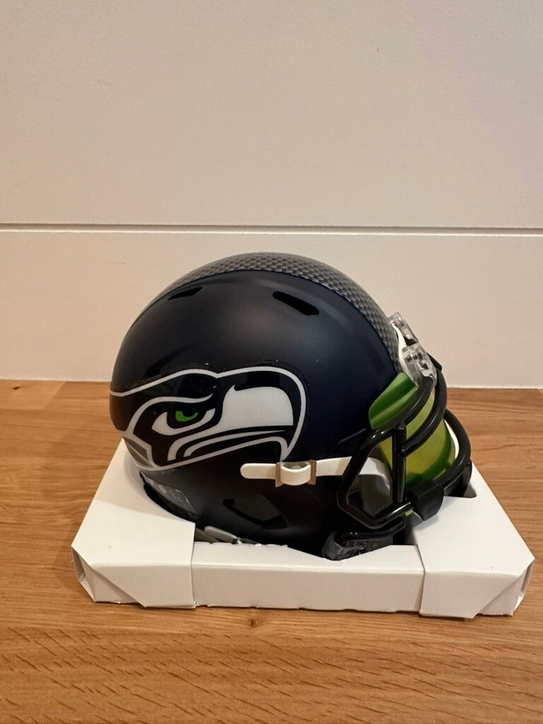 Elijah Arroyo Signed Seahawks Super Bowl LX Mini Helmet JSA Custom Visor