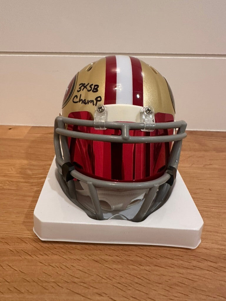 Roger Craig Signed 49ers Riddell Mini Helmet 3x SB Champ BAS HOF 2026