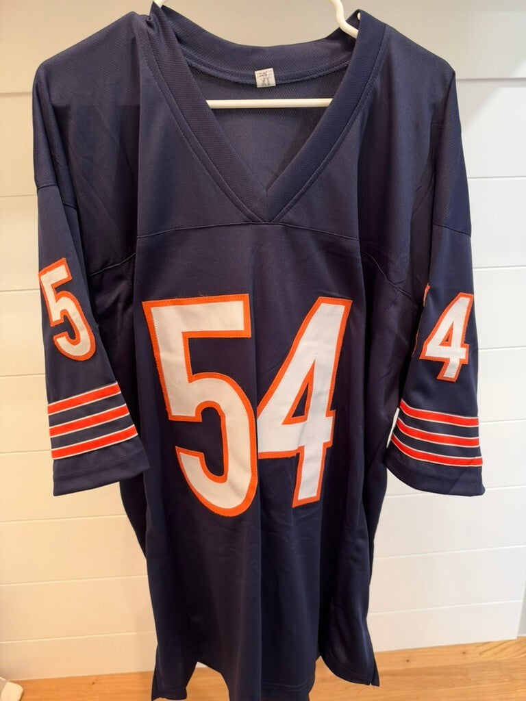 Brian Urlacher Signed Chicago Bears #54 Jersey Beckett Witness