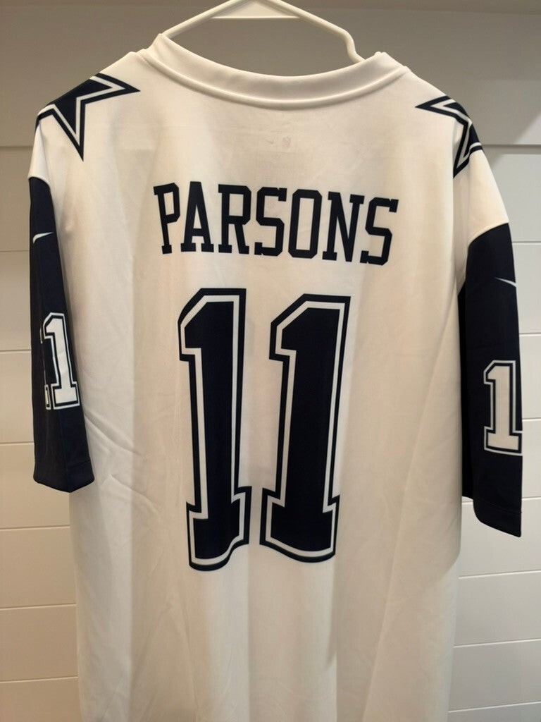 Nike Micah Parsons #11 Dallas Cowboys White Dri-FIT Jersey Men’s XXL NWT
