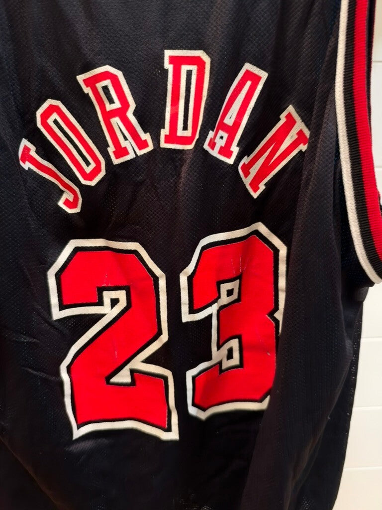Michael Jordan Grant Hill Reversible Champion Jersey Bulls Pistons Size 48