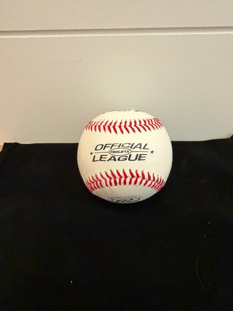 Dellin Betances Signed Rawlings Baseball Yankees Leaf Witnessed Autograph