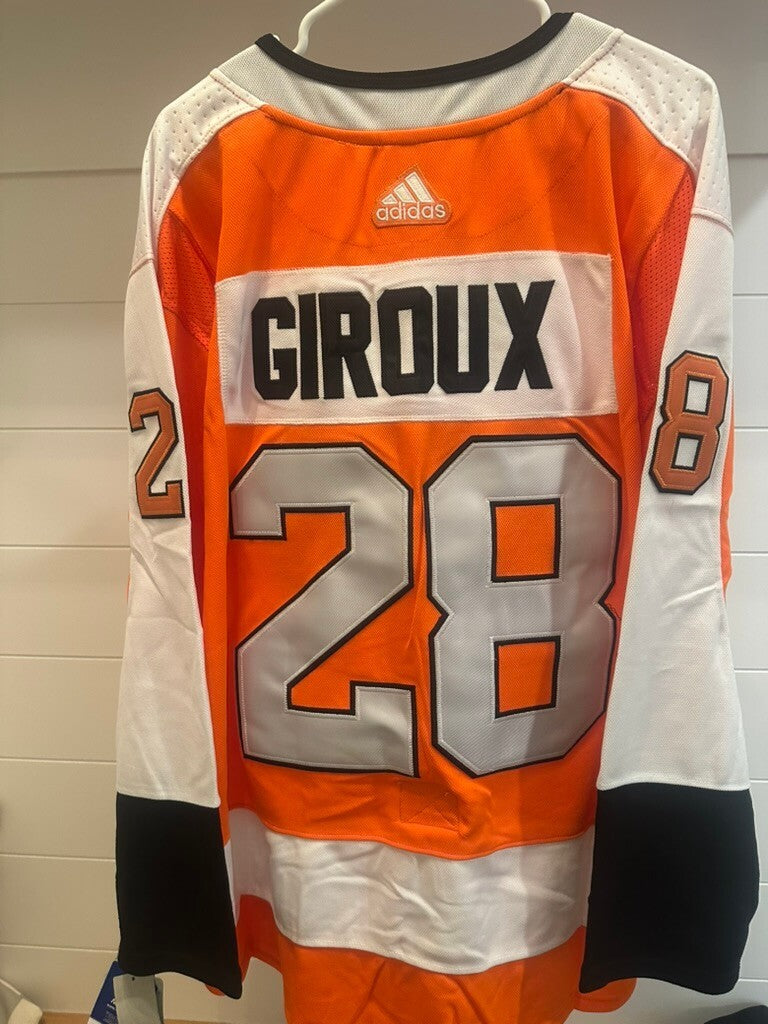 Claude Giroux #28 Philadelphia Flyers Adidas Authentic NHL Jersey Size 54 NWT