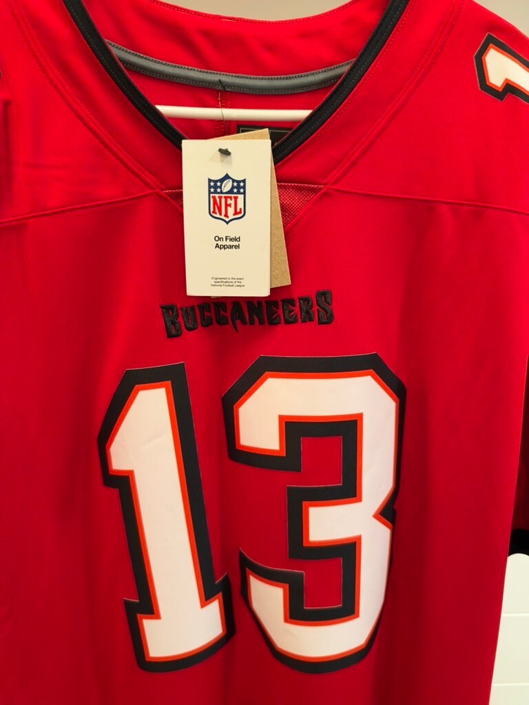 Mike Evans Signed Buccaneers Nike Vapor FUSE Limited Red Jersey XXL Fanatics