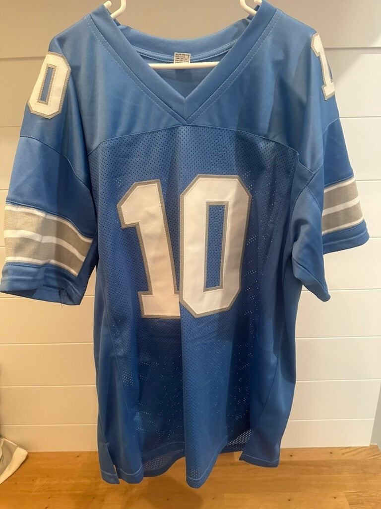 Isiah Pacheco Signed Lions #10 Jersey JSA