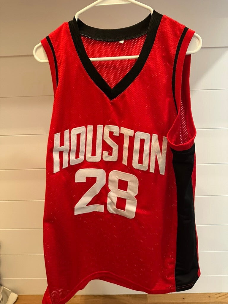 Autographed Alperen Sengun Houston Rockets #28 Basketball Jersey with Beckett CO